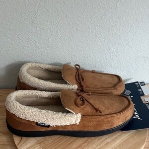 Isotoner Mens Moccasin Slippers